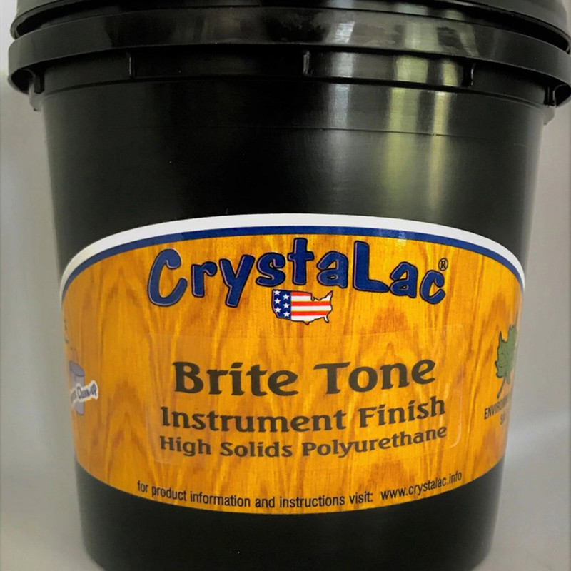 Brite Tone Instrument Finish - Clear - Sheen:Gloss - Size:1 Gallon